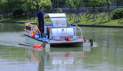 Efficiency Analysis of River Cleaning Vessels