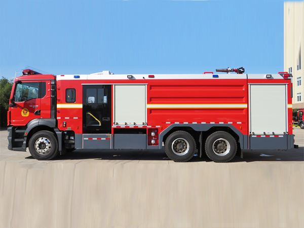 foam fire engine