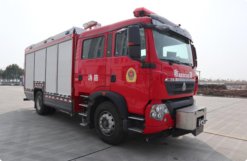 Compressed Foam Fire Engine