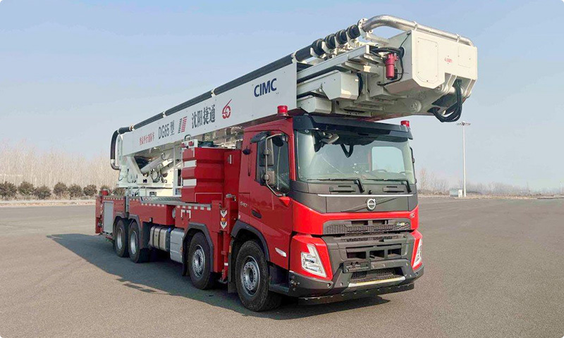 Multi-Functional Aerial Platform Fire Truck