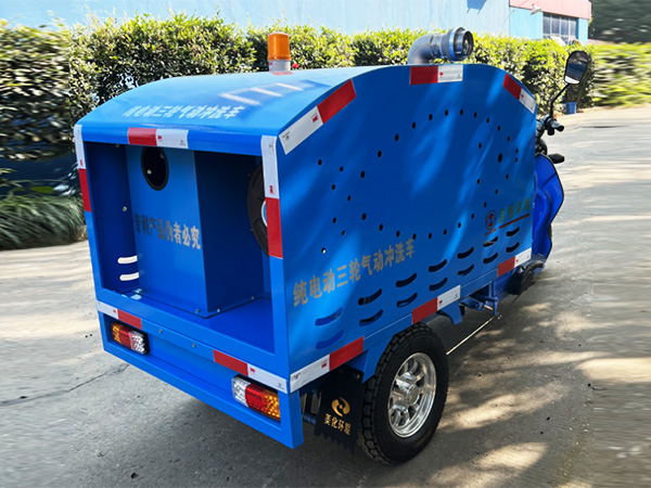 Pure Electric High-Pressure (Pneumatic) Flushing Vehicle QX-350L