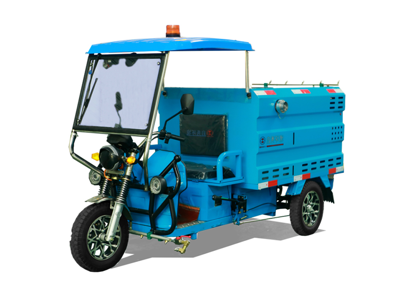 600L Tricycle High-Pressure Pure Electric Washing Vehicle QX-600L (Canopy Version)