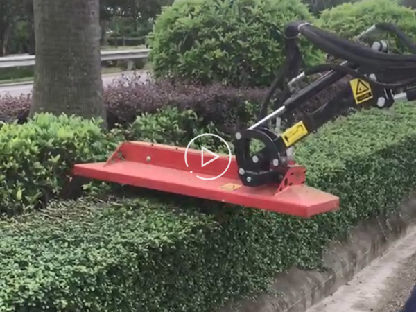 Vertical Cutting Video of the New Greenery Trimmer