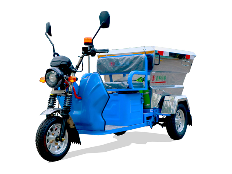 Three-wheel Stainless Steel Sanitation Cart QX-FXBJC-150