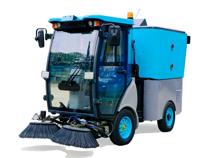 Pure Electric Articulated New Energy Sweeper QX-DD800LX