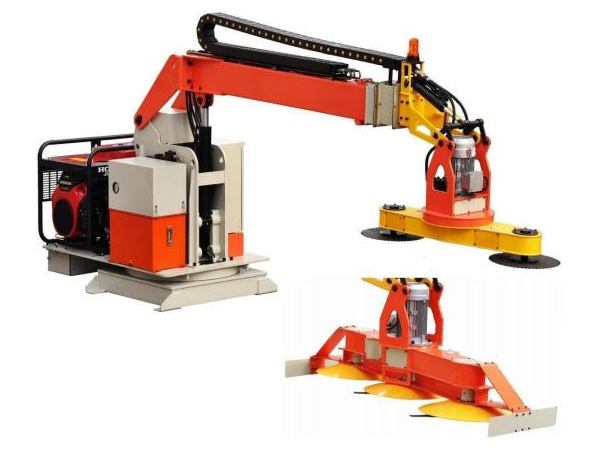 Vehicle-Mounted Double-Arbor Road Hedge Trimmer QX-5000S